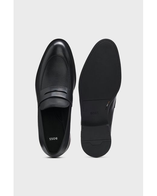 Boss Black Boss Penny Trim Loafers for men