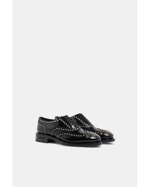 DSquared² Black Classic Evening Oxford Shoes for men
