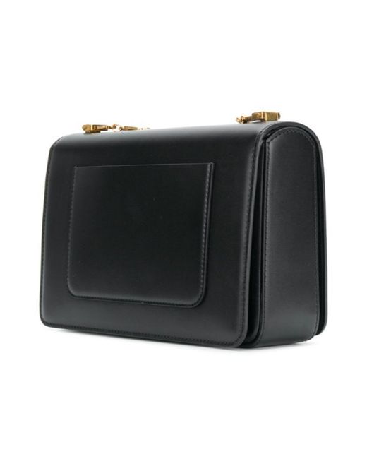 Versace Black Medium Icon Shoulder Bag