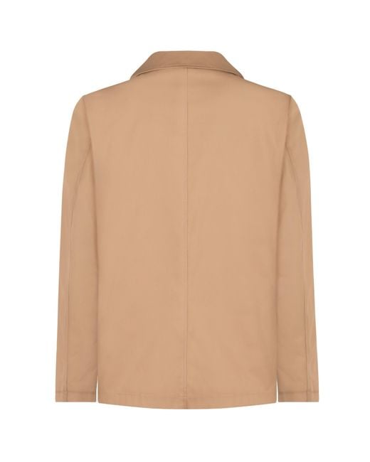 Herno Natural Pea Coat for men