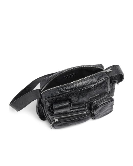 Balenciaga White Superbusy Camera Bag for men