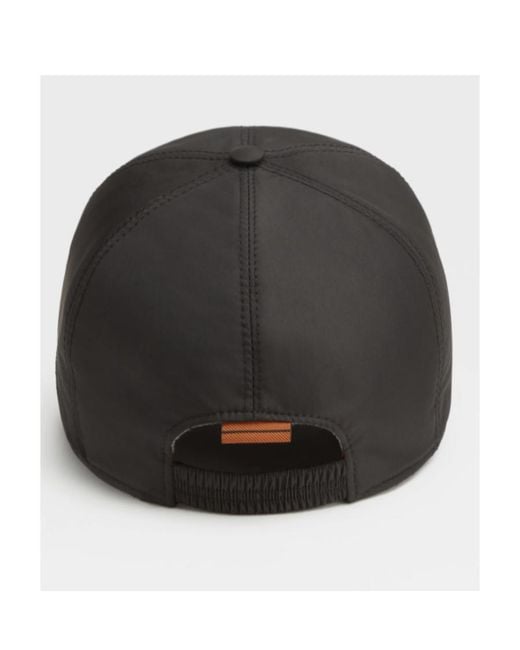 Zegna Multicolor Logo Plaque Baseball Cap for men