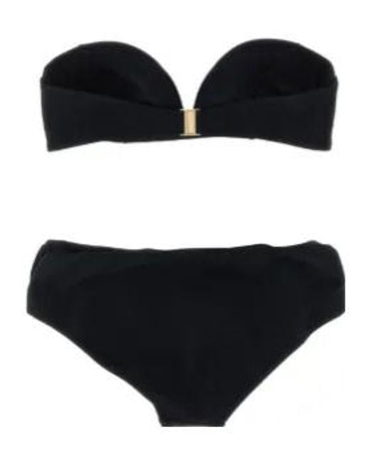Zimmermann Black Wanderlust Bikini Set