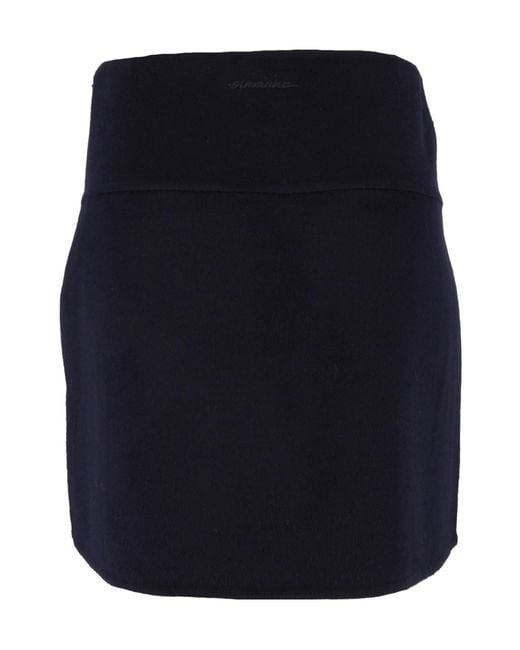 Ermanno Scervino Blue Short Skirt