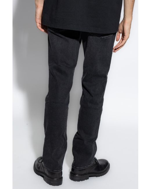 AllSaints Blue Sid Skinny Fit Jeans for men