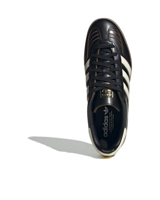 Adidas Originals Black Gazelle Indoor Low-Top Sneakers for men