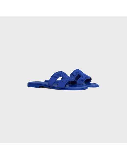 Céline Blue Marina Triomphe Mule