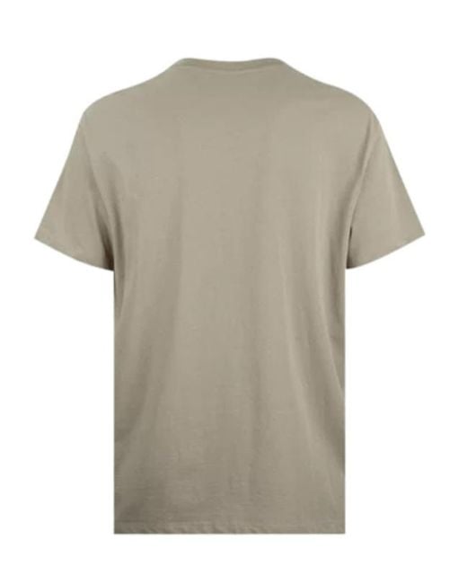ARMANI EXCHANGE Gray Short-Sleeved T-Shirt for men