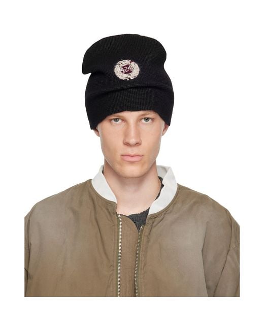 424 Green Thermal Brimless Hat for men