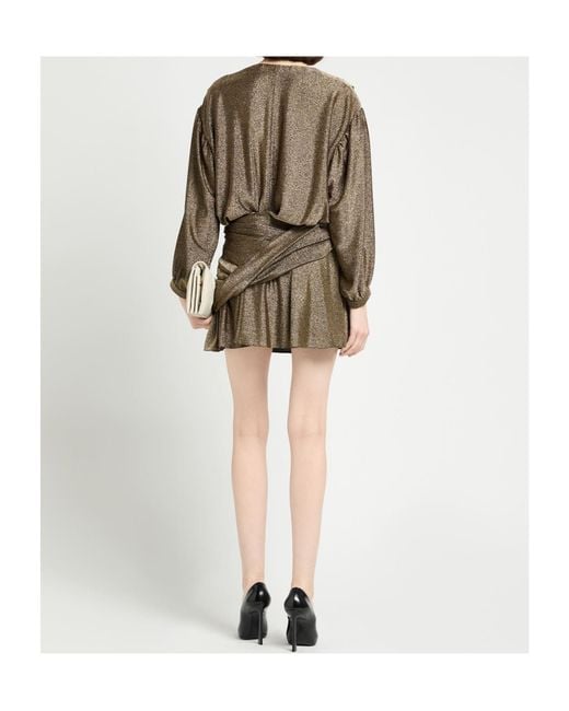 Balenciaga Gray Short Dresses