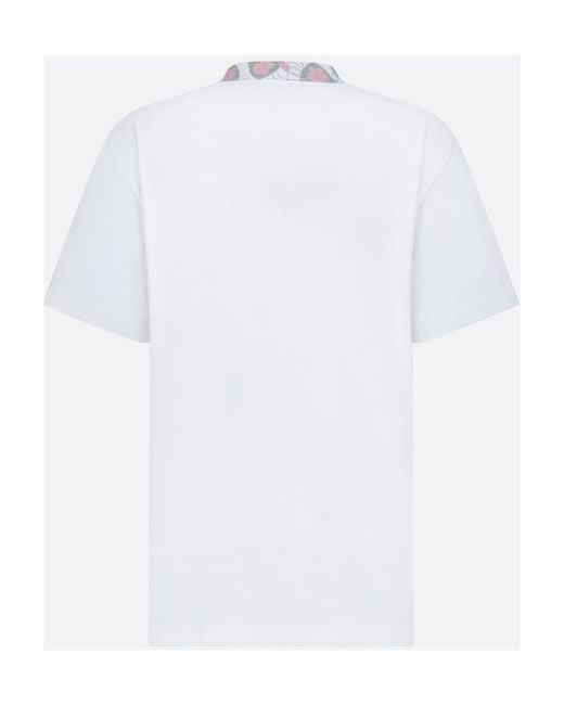 Dior White And Duncan Grant And Charleston Relaxed-Fit T-Shirt for men