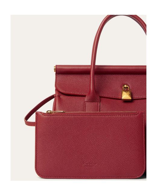 Loro Piana Red Loom Bag L25