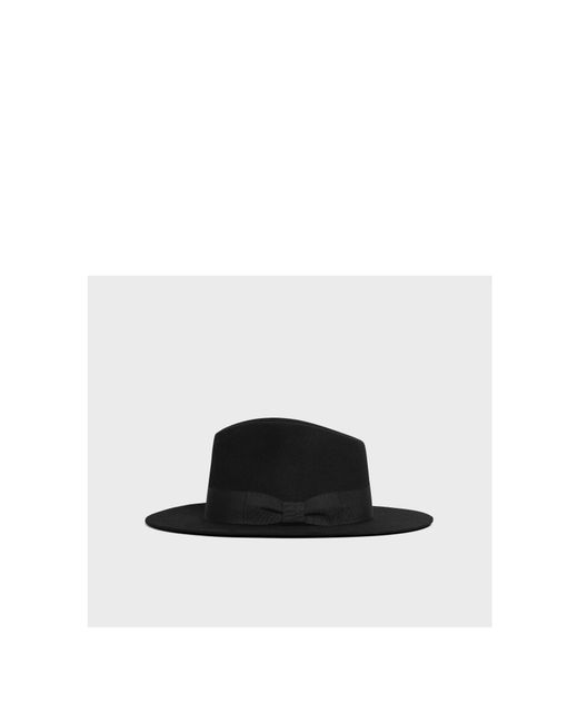 Céline White Fedora Hat for men