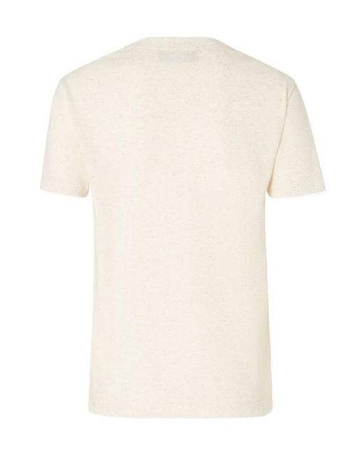 Fendi Natural Logo Embellished Crewneck T-Shirt