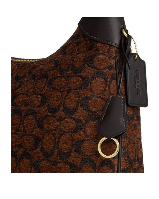 COACH Brown Ella Shoulder Bag