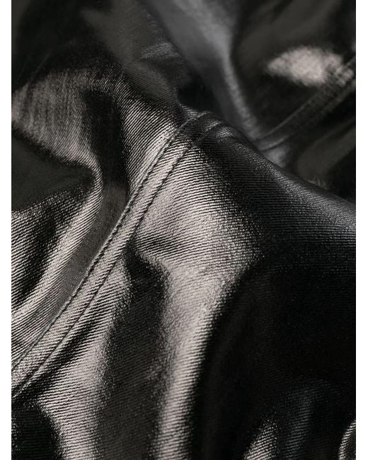 Rick Owens Black Athena One-Shoulder Gown