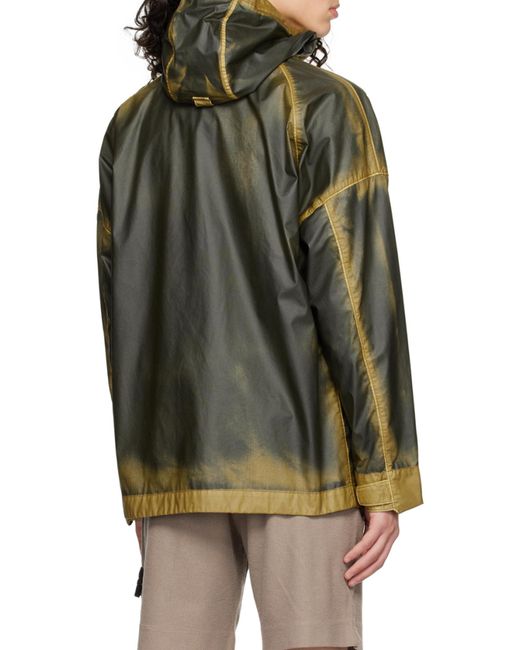 Stone Island Green Logo Casual Jacket for men