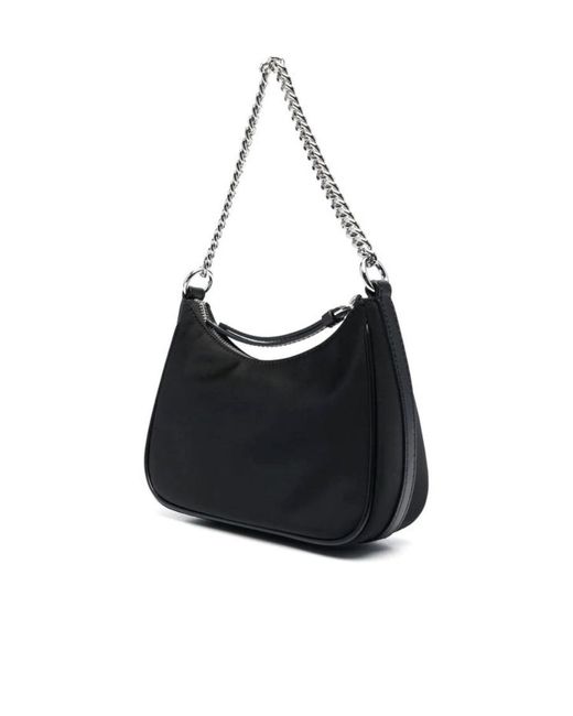 MICHAEL Michael Kors Black Logo-Lettering Shoulder Bag