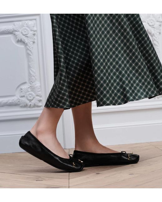 Dior Black Ballerine Cœur