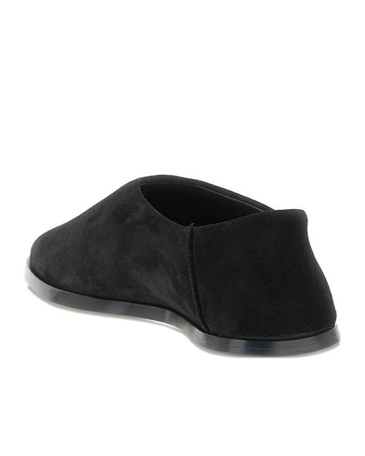 Fear Of God Black Slip-On Casual Shoes for men