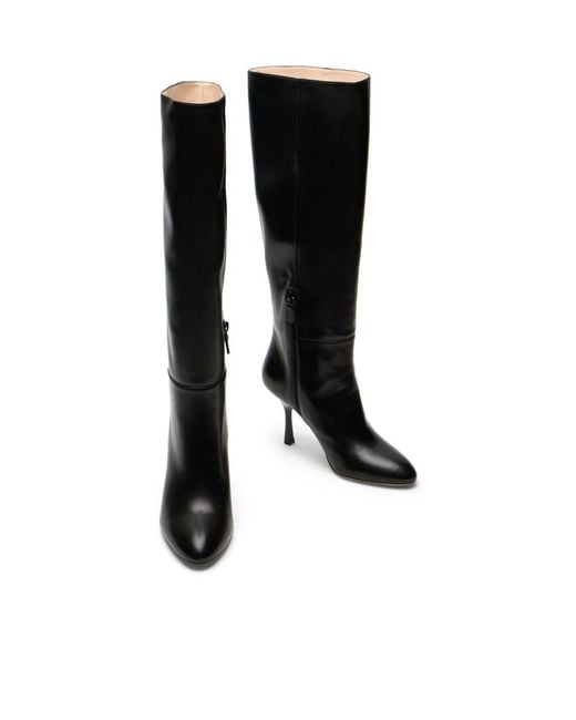 Stuart Weitzman Black Madison Boot 85