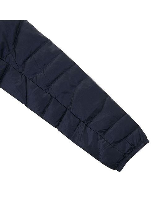 J.Lindeberg Blue Quilted Zippered Cotton Jacket