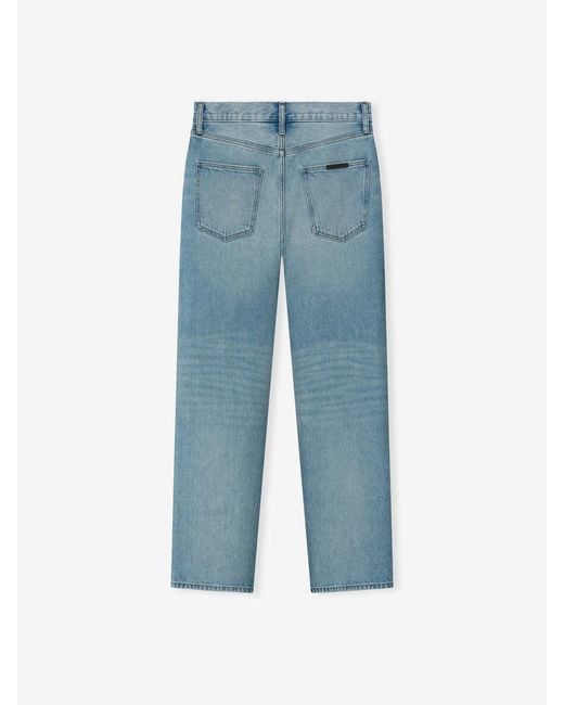 Fear Of God Blue Straight-Leg Jeans for men