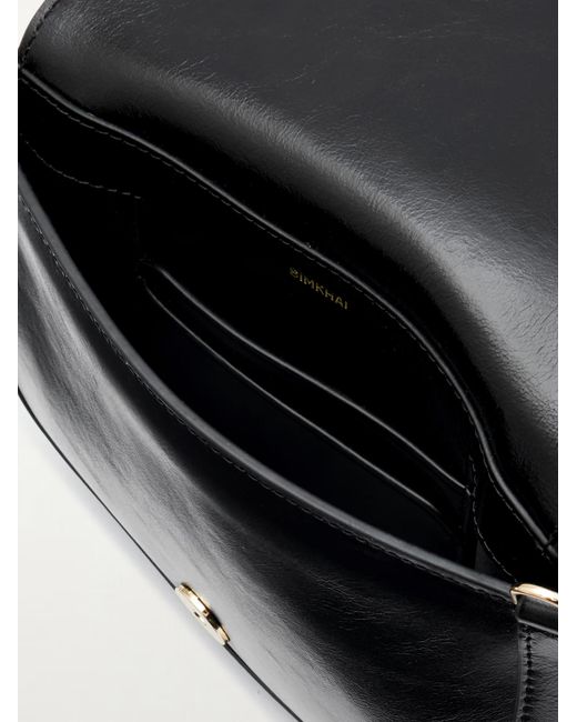 Jonathan Simkhai Black Logan Leather Shoulder Bag