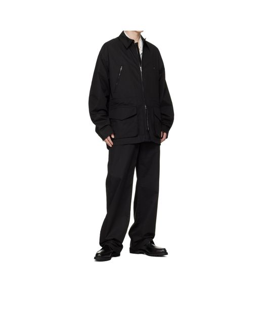 Rier Black Norwegian Derby Shoes for men