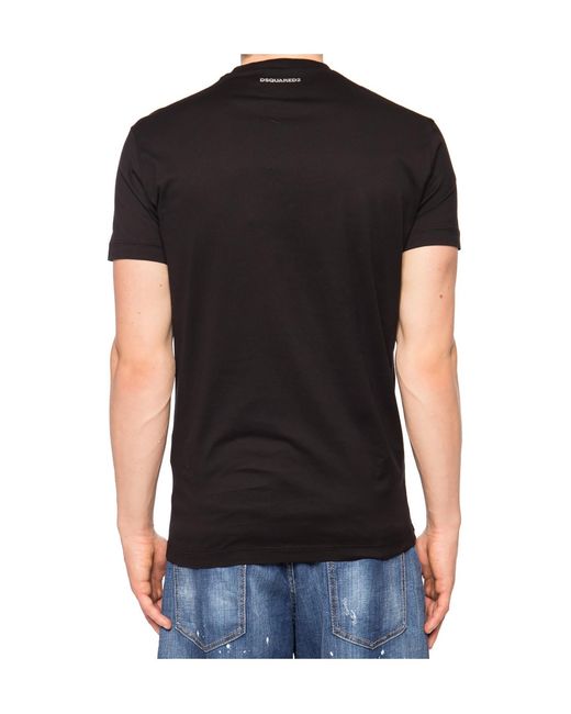 DSquared² Black Open-Necked Shirt for men