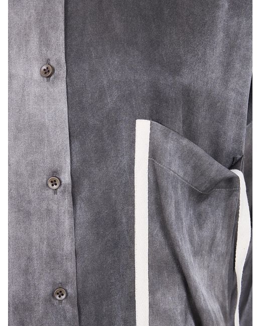 Uma Wang Gray 'Thetis' Top