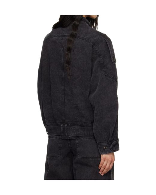 Isabel Marant Black Isalya Jacket