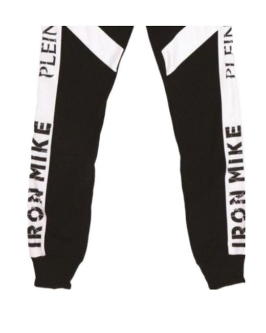 Philipp Plein Black Sports Casual Pants for men