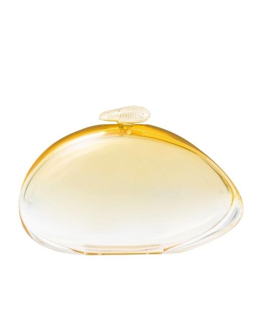 Benedetta Bruzziches Yellow Ariel Bubble-Shaped Clutch