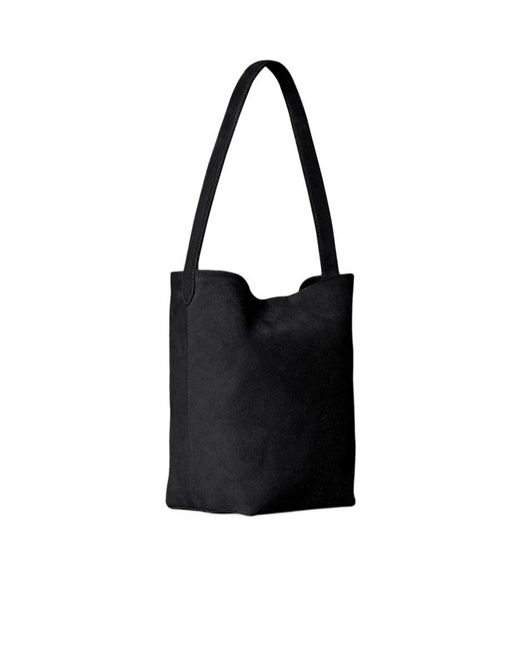 The Row Black Medium N/S Park Tote Bag