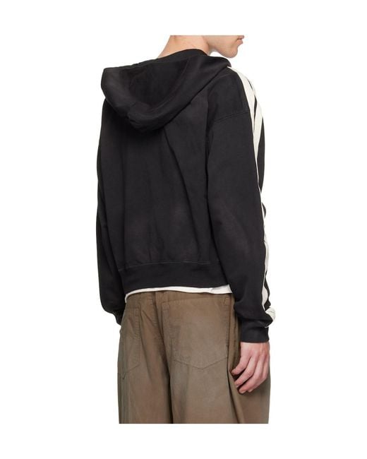 424 Black Academy Hoodie for men