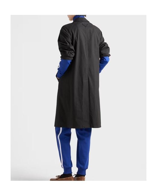 Prada Black Cotton Coat for men