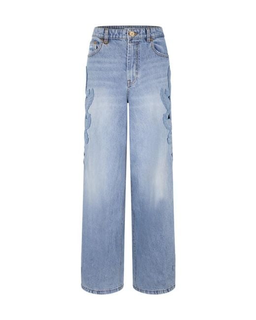 Zimmermann Blue Belt Loop Jeans