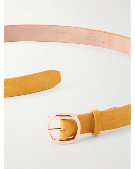 Gabriela Hearst Metallic Buckle Belt