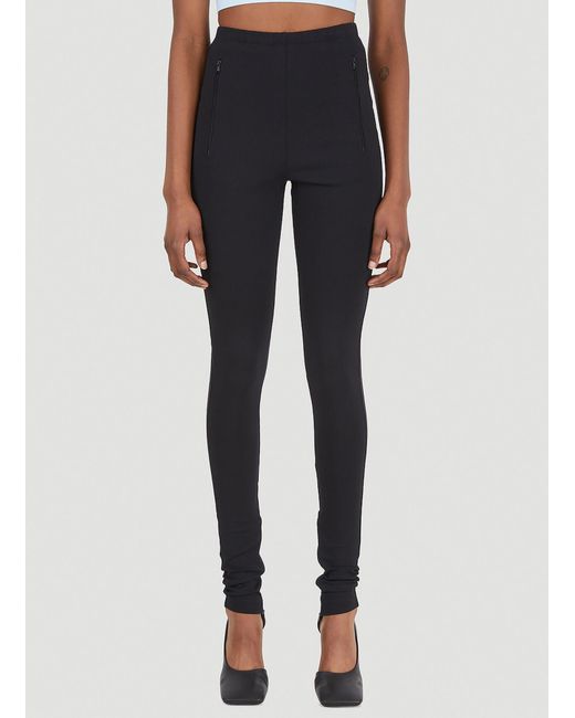 Wardrobe NYC Black X Browns 50 Side-Split Leggings
