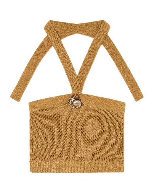 Alanui Brown Island Memories Top