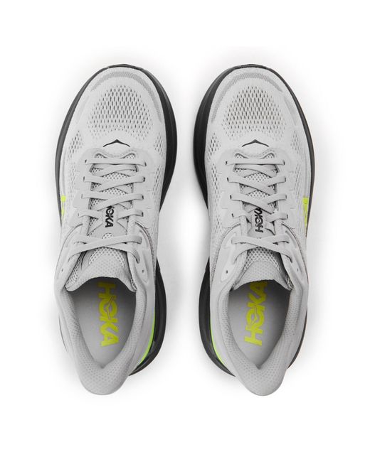 Hoka One One Green Breathable Versatile Running Shoes for men