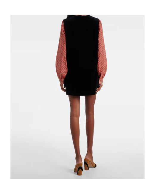 Blazé Milano Black Gliss Cotton Velvet Vest