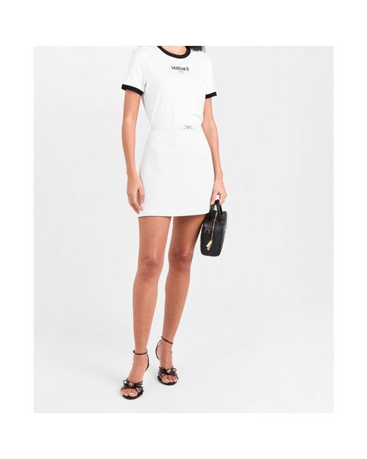 Versace White Logo T-Shirt