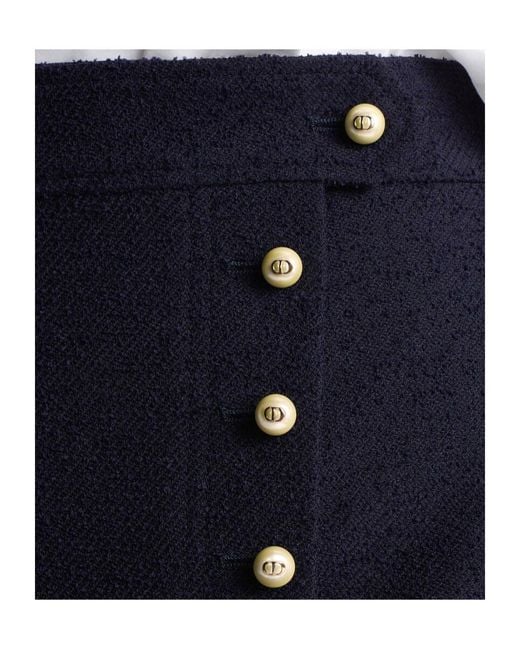 Dior Blue Sailor Miniskirt