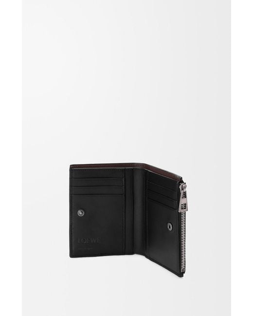 Loewe Black Switch Slim Compact Wallet for men