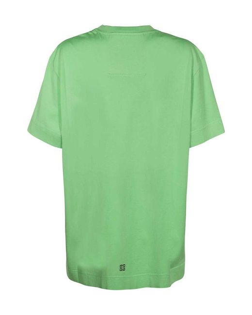 Givenchy Green Round-Necked T-Shirt