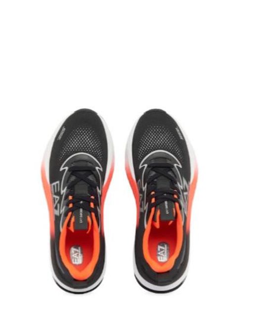 EA7 Blue Mesh Logo Running Shoes for men