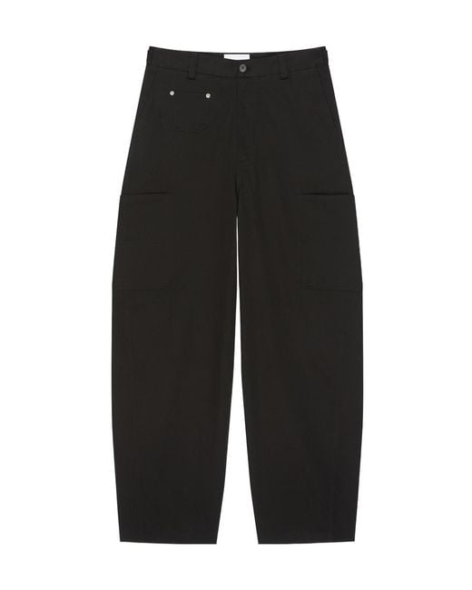 Givenchy Black Cargo Straight-Leg Trousers for men