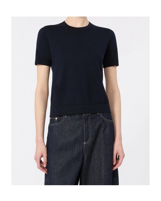 Max Mara Black 'S Giulietta Crewneck Knitted Jumper
